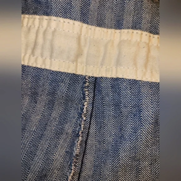 VINTAGE WEARGUARD COVERALLS BLUE COTTON HERRINGBONE DENIM WORKWEAR 46L - Picture 12 of 12